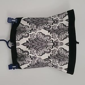 White house black market corset. Size 4. Black and white